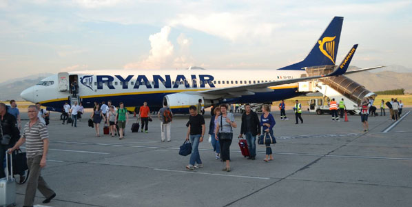 Ryanair – nagrada za 100-hiljaditog putnika iz Podogrice