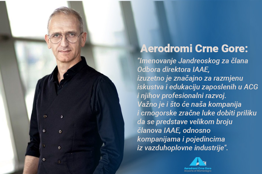 Jandreoski imenovan za člana Odbora direktora IAAE