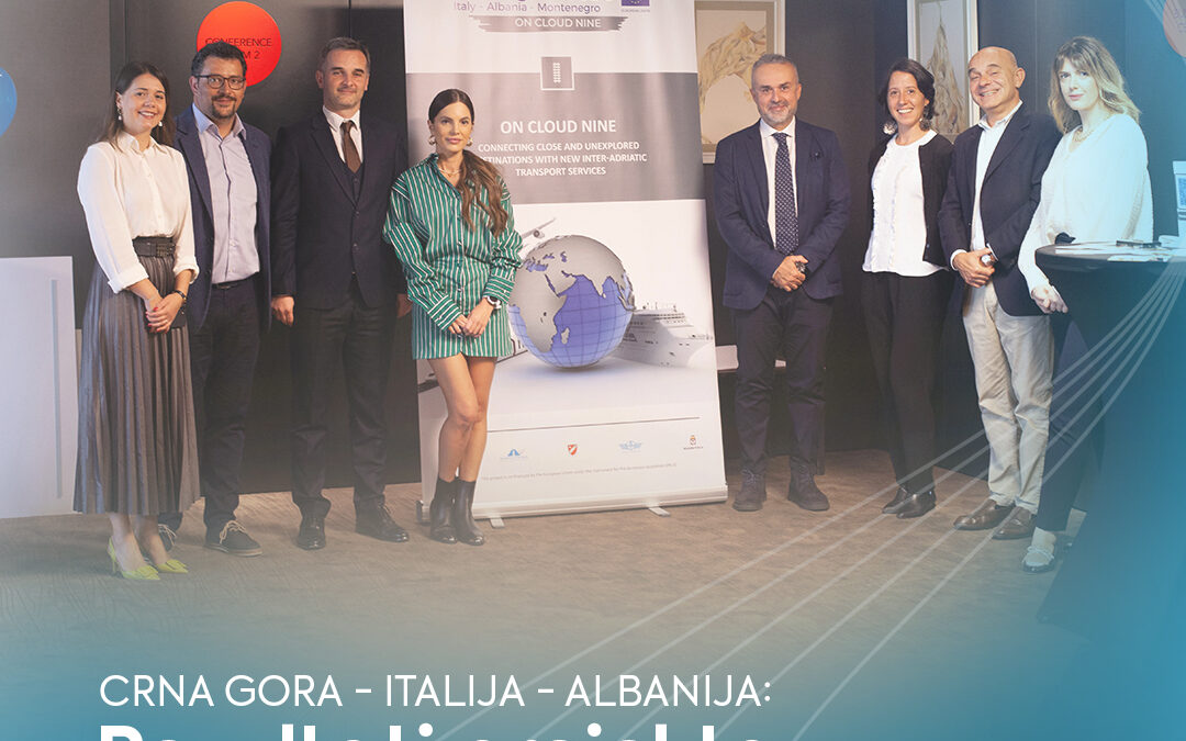 Aerodromi Crne Gore sa partnerima iz Italije i Albanije predstavili rezultate projekta “On Cloud Nine”