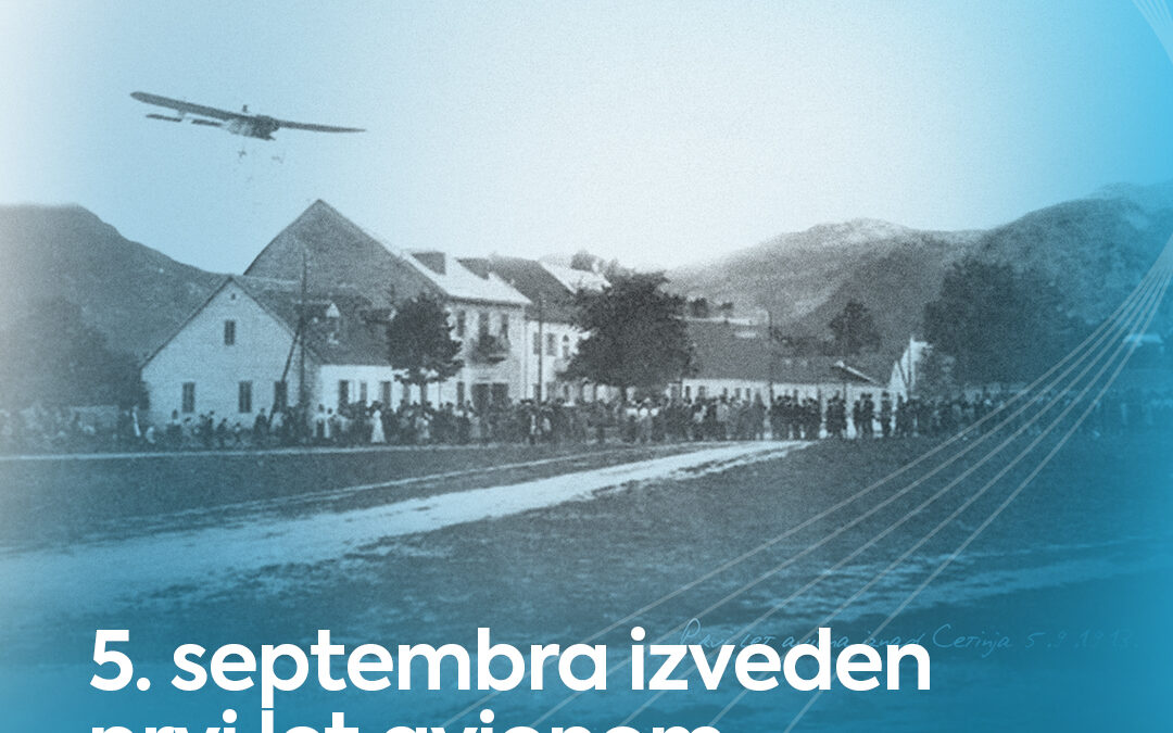 Istorija: 5. septembra izveden prvi let avionom iznad Crne Gore