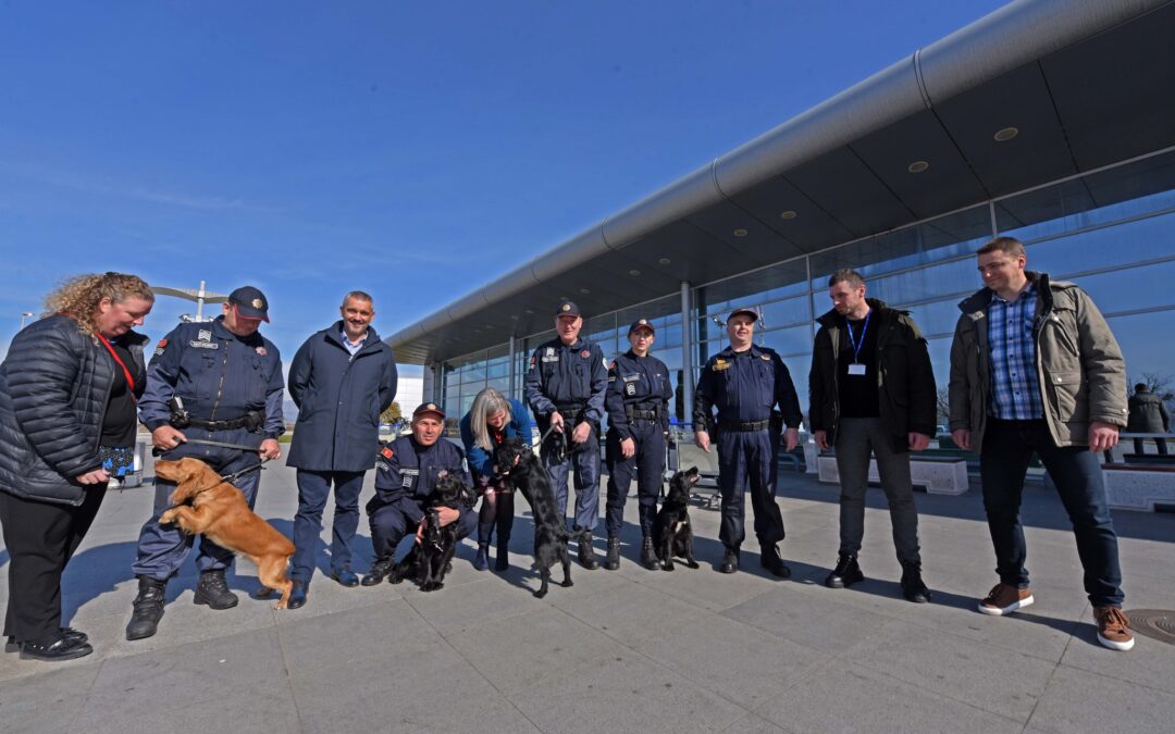 Službeni psi na AP: Engleski koker španijeli novi kontrolori crnogorskih granica