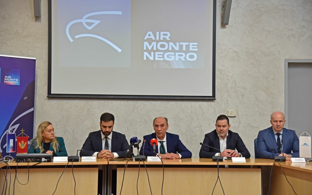 Prvi let Air Montenegra na liniji Podgorica-Rim
